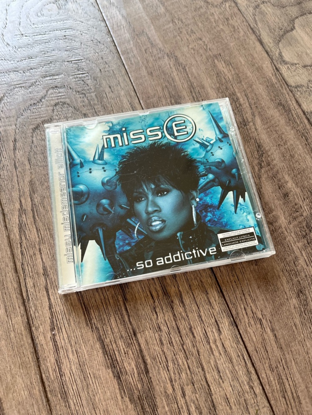 🎸5 for $20🎸Missy Elliott "…So Addictive" CD - Teal/Blue Cover